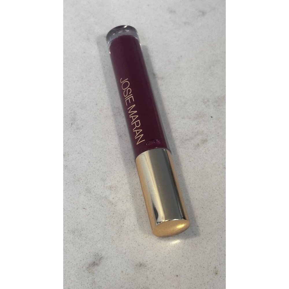 Josie Maran Argan Natural Volume Lip Gloss Abundance Peachy Pink Shade